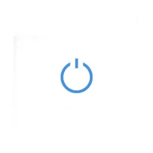 בית חכם - צג 2 מקום למפסק יחיד - לבן